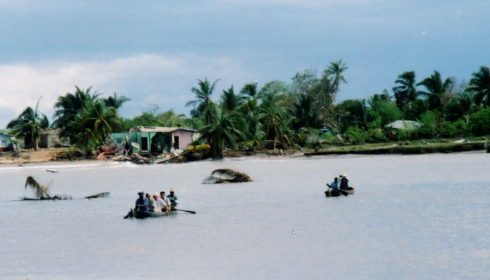 ハリケーンによる災害