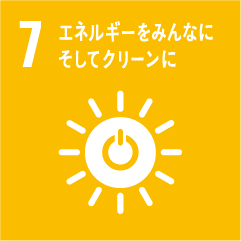 目標7：エネルギーをみんなに そしてクリーンに 